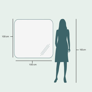 Aava Spiegel (100x100 cm)