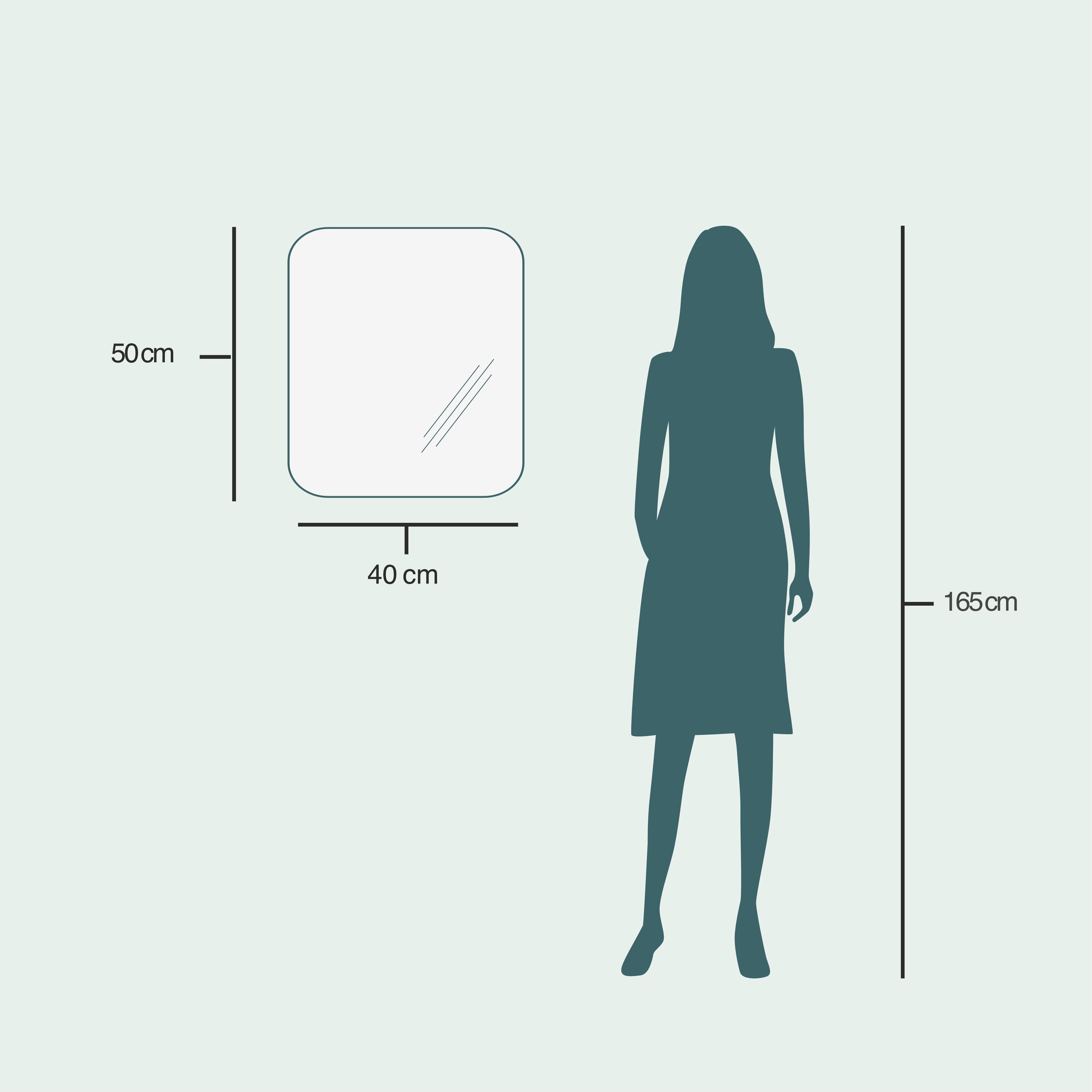 Aava-peili (40x50 cm)