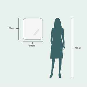 Aava Spiegel (50x50 cm)