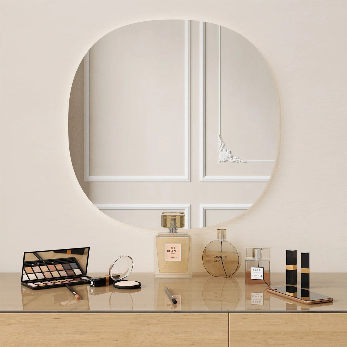 Kallio-valopeili (60 cm) - Outlet peili