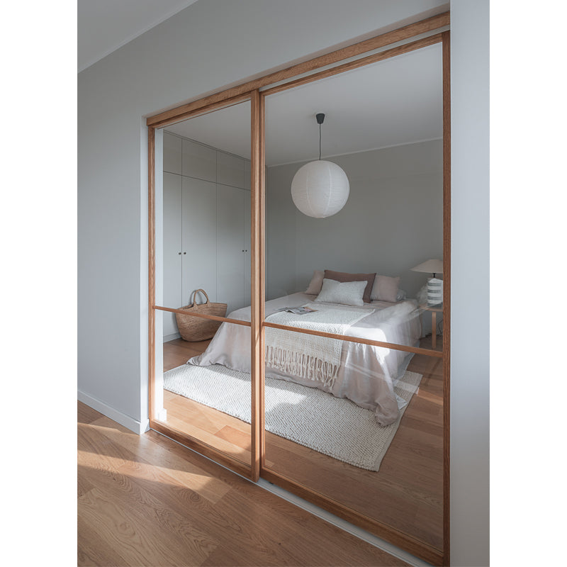 Tammi Signature lasiseinä liukuovella