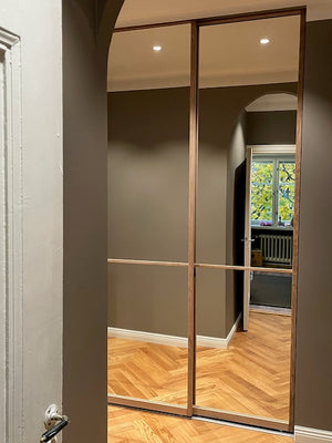 Peililiukuovet mittatilauksena