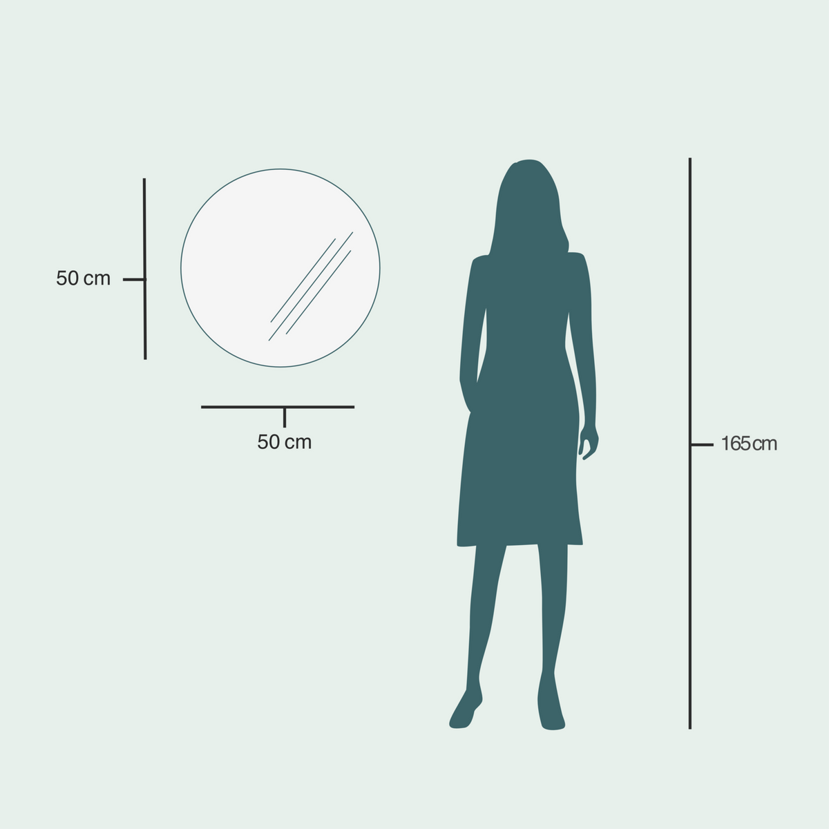 Valopeili - Kallio (50 cm)